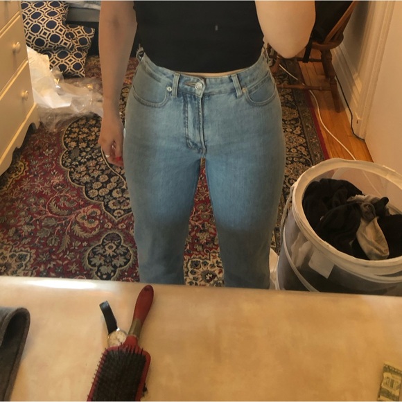 Size 25 - Everlane Way-High Curvy Jeans (Frayed Hem) - Picture 6 of 8